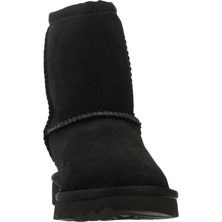 Bottes garçon modèle classic ii Marron chestnut+Noir black 12 - vertbaudet enfant 