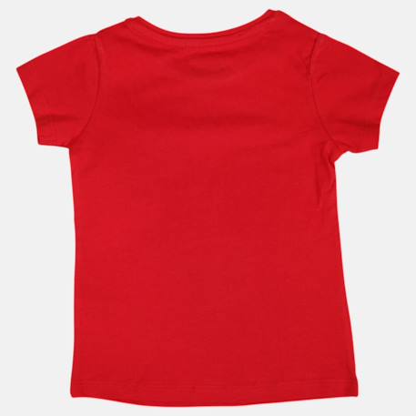 T-shirt enfant manches courtes blanc motif personnage minnie Blanc+Rouge 12 - vertbaudet enfant 