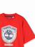 T-shirt  garçon col rond Blanc+Noir+Rouge 9 - vertbaudet enfant 
