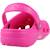 Tongs fille modèle classic clog k Bleu+Bleu foncé+Rose Fuchsia 15 - vertbaudet enfant 