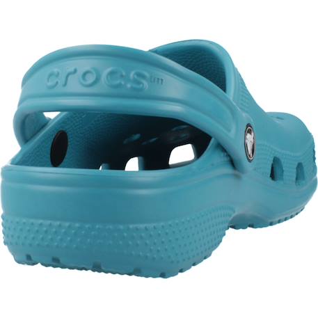 Tongs fille modèle classic clog k Bleu+Bleu foncé+Rose Fuchsia 3 - vertbaudet enfant 