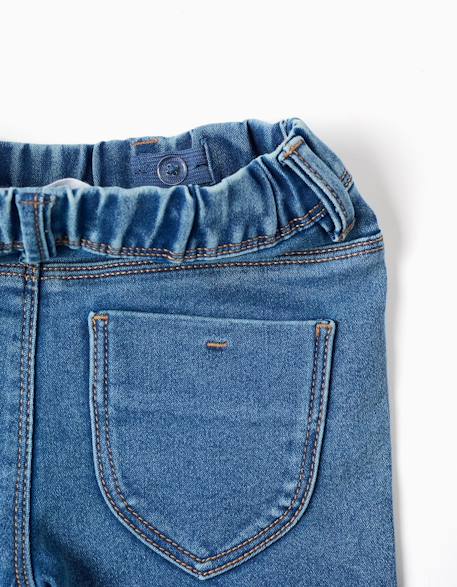 Jegging avec 4 poches Bleu+Bleu foncé 3 - vertbaudet enfant 