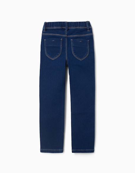Jegging avec 4 poches Bleu+Bleu foncé 6 - vertbaudet enfant 