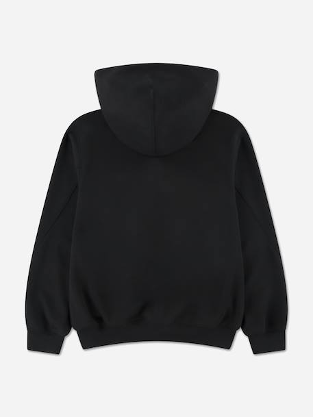 Sweat garçon à capuche Noir 2 - vertbaudet enfant 