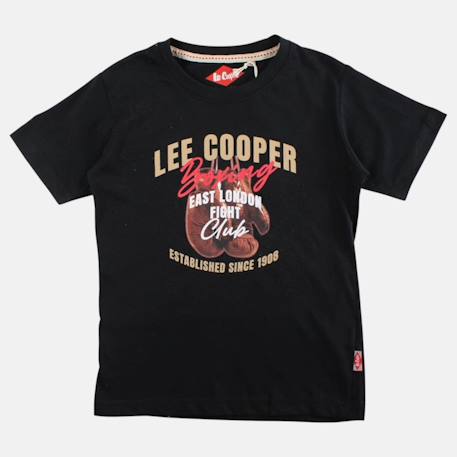 T shirt garçon manches courtes imprimé Beige+Gris+Marine+Noir+Rouge 14 - vertbaudet enfant 