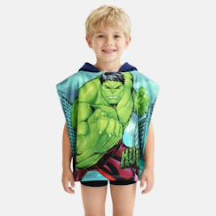 Linge de maison et décoration-Poncho de bain avec imprimé garçon avengers