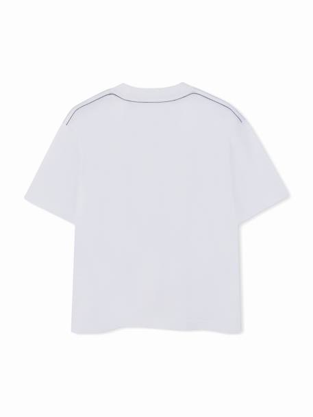 T-shirt  garçon col rond Blanc+Noir+Rouge 2 - vertbaudet enfant 