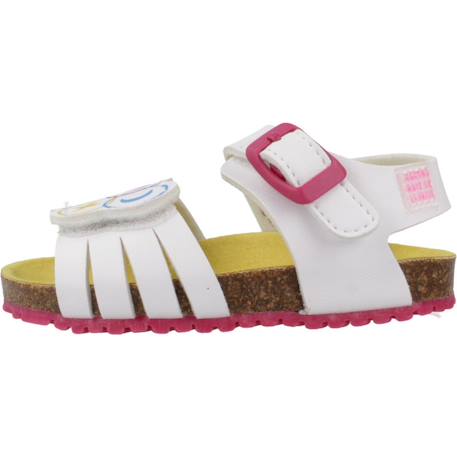 Sandales fille modèle été Blanc blanco 2 - vertbaudet enfant 