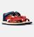 Sandales cuir bicho fw twins Rouge bleu 2 - vertbaudet enfant 