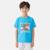 T-shirt manches courtes garçon avec imprime ocean Beige+Bleu+Marine+Orange 6 - vertbaudet enfant 
