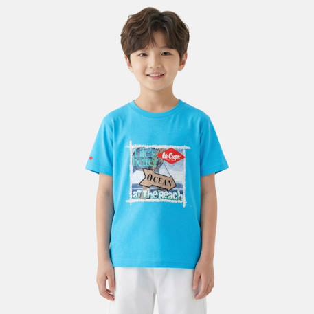 Garçon-T-shirt manches courtes garçon avec imprime ocean