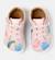 Baskets fille cuir peu cami twins Gris moyen+Rose pastel 8 - vertbaudet enfant 