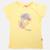 T shirt fille manches courtes Fushia+Jaune+Orange+Rosatre 8 - vertbaudet enfant 