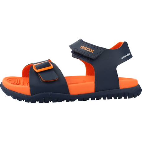 Sandales  à scratch Bleu c0659 2 - vertbaudet enfant 
