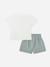 Ensemble 2 pièces Beige+Vert / blanc 6 - vertbaudet enfant 