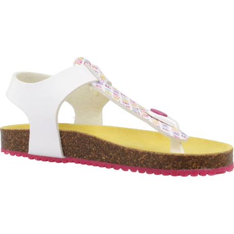 Sandales fille modèle été Blanc blanco 5 - vertbaudet enfant 