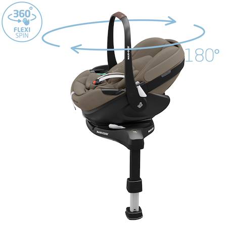 Pack cosi pebble pro 2 + pearl 360 pro 2 + embase familyfix 360 pro Black+Graphite+Green+Truffle 20 - vertbaudet enfant 