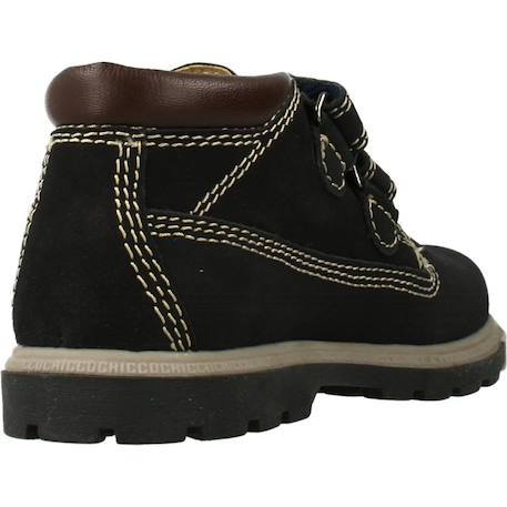 Bottes garçon en cuir Brun clair 260+Noir 800 9 - vertbaudet enfant 