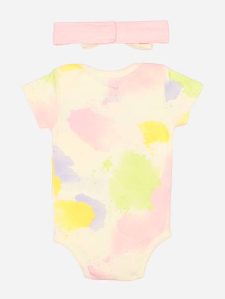 Bodies fille en coffret Jaune / rose 2 - vertbaudet enfant 