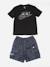 Ensemble garçon 2 pièces Gris / noir 1 - vertbaudet enfant 