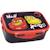 Boîte à goûter cars mach speed en pvc 17 cm à rabat Rouge 1 - vertbaudet enfant 