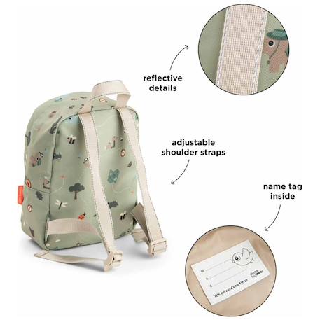 Petit sac à dos tiny trails Vert 5 - vertbaudet enfant 