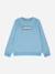 Sweat col rond Bleu / bleu 1 - vertbaudet enfant 