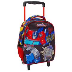 -Trolley cartable préscolaire transformers epic play poignée télescopique et roues