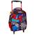 Trolley cartable préscolaire transformers epic play poignée télescopique et roues Noir / rouge / bleu 1 - vertbaudet enfant 