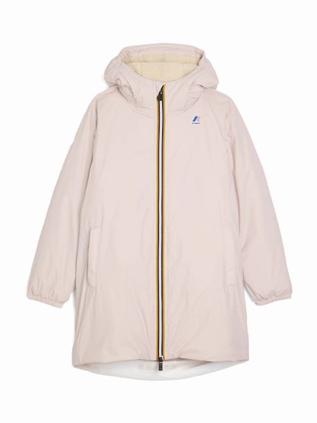 Blouson fille long Rose 1 - vertbaudet enfant 