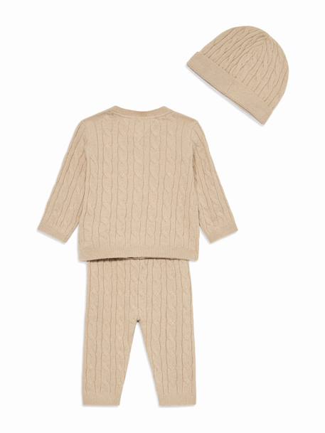 Ensemble fille 3 pièces Beige 2 - vertbaudet enfant 