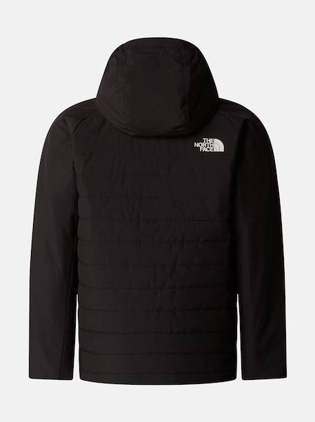 Doudoune garçon à capuche Noir 2 - vertbaudet enfant 