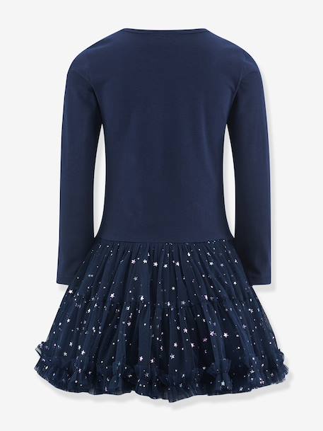 Robe ballerine avec jupe en tulle fille Happy Girls marine 2 - vertbaudet enfant 
