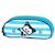 Trousse chacha 22 cm à 2 compartiments zippés Bleu 1 - vertbaudet enfant 