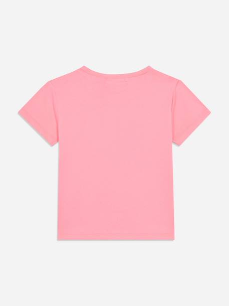 T-shirt fille à manches courtes Rose 2 - vertbaudet enfant 