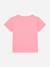 T-shirt fille à manches courtes Rose 2 - vertbaudet enfant 