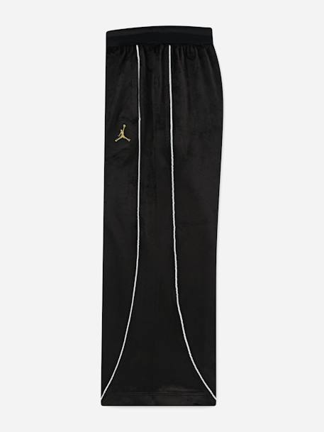 Jogging fille en velours Bleu ciel+Noir 6 - vertbaudet enfant 