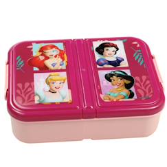 Puériculture-Boîte repas enfants disney princess 3 compartiments 17 cm à rabat