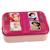 Boîte repas enfants disney princess 3 compartiments 17 cm à rabat Blanc / rose / clair / blanc 1 - vertbaudet enfant 