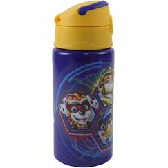 Puériculture-Gourde en aluminium paw patrol pat patrouille 50 cl – 1 couvercle à poignée