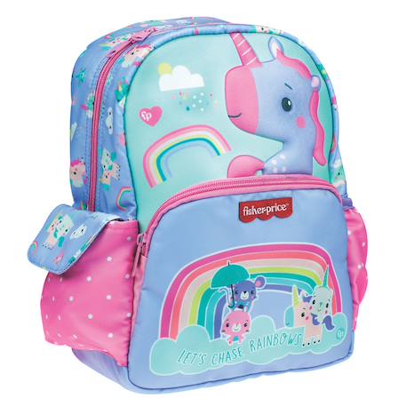 Fille-Sac à dos maternelle licorne en tissu synthétique fisher-price