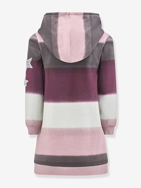 Robe à capuche avec étoiles fille Happy Girls rose nude 2 - vertbaudet enfant 
