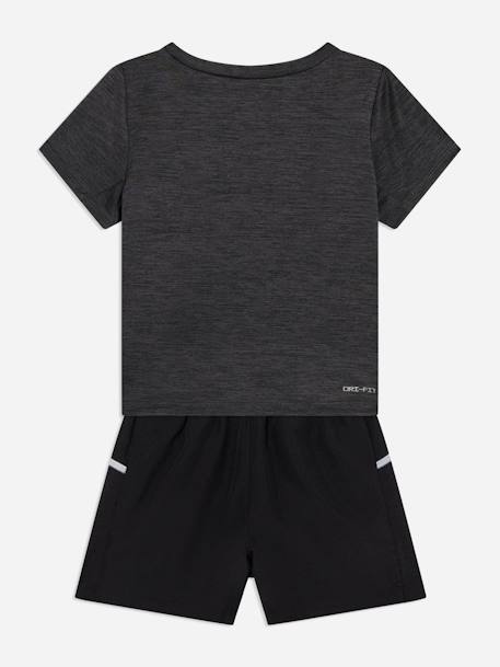 Ensemble 2 pièces Gris+Noir+Vert fluo 5 - vertbaudet enfant 