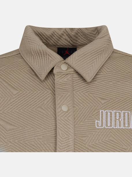 Chemise garçon manches courtes Beige+Noir 3 - vertbaudet enfant 