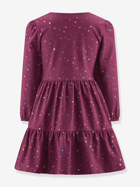 Robe avec licorne et étoiles fille Happy Girls bordeaux 2 - vertbaudet enfant 