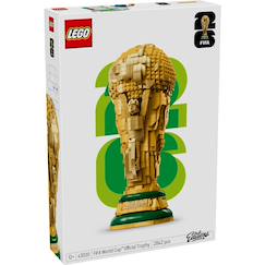 Jouet-Jeux d'imagination-Jeux de construction-Lego 43020 - trophée officiel de la coupe du monde de la fifa