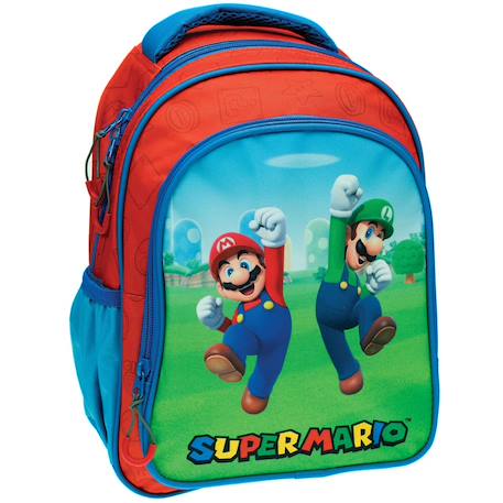Garçon-Sac à dos maternelle aspect polyester super mario