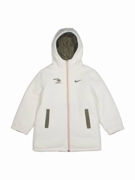 Parka garçon reversible Kaki / ecru+Marine / ecru+Noir / ecru 2 - vertbaudet enfant 
