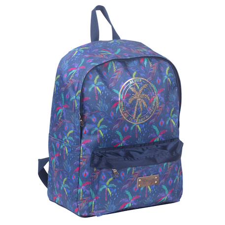 Fille-Sac à dos scolaire motif tropical ettavee 42 cm
