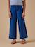 Pantalon large en twill - collection junior Outremer 1 - vertbaudet enfant 